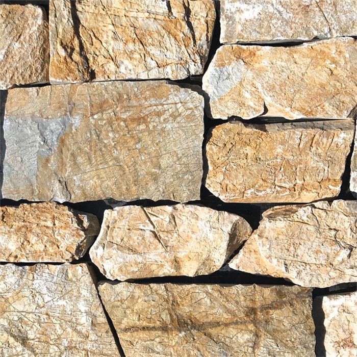 Obloga od prirodnog kamena za kamin Beige Limestone Stripes JRSL-100