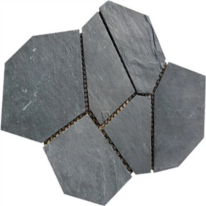Black Slate Crazy Paving Stone JRL-018
