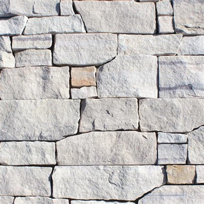 Bijeli pješčenjak Ploče od prirodnog kamena Cement Natrag JRN-064